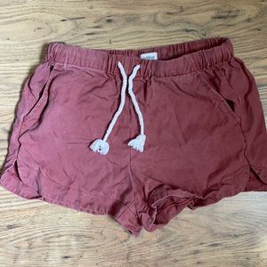 Drawstring shorts